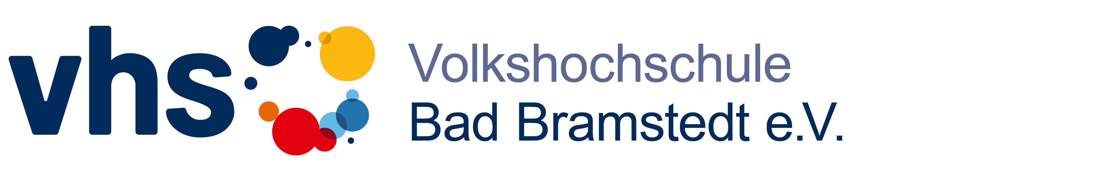 Logo der vhs Bad Bramstedt e.V.